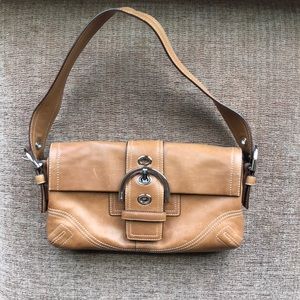 Coach small leather bag